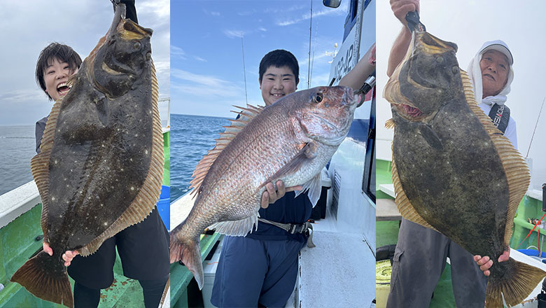 お客様写真館 宮城県 亘理町 荒浜漁港･鳥の海 海釣り 釣り船 第一良寿丸